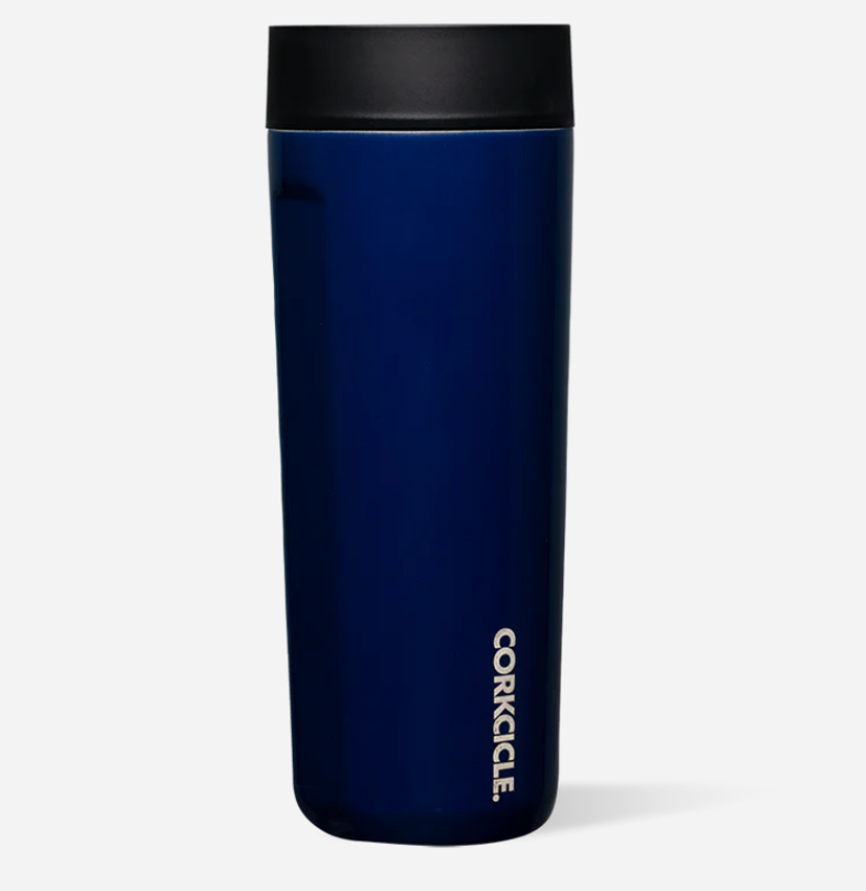 Commuter Cup - 17oz Gloss Midnight Navy Insulated Drinkware Corkcicle   