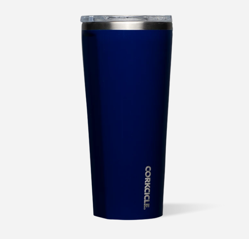 Tumbler - 16oz Gloss Midnight Navy Insulated Drinkware Corkcicle   