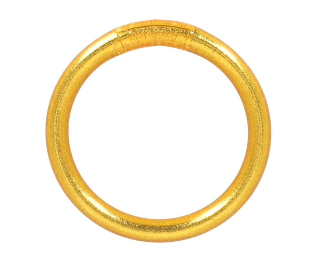 Thick Gold Tzubbie All Weather Bangle - SM Bracelets Budha Girl   