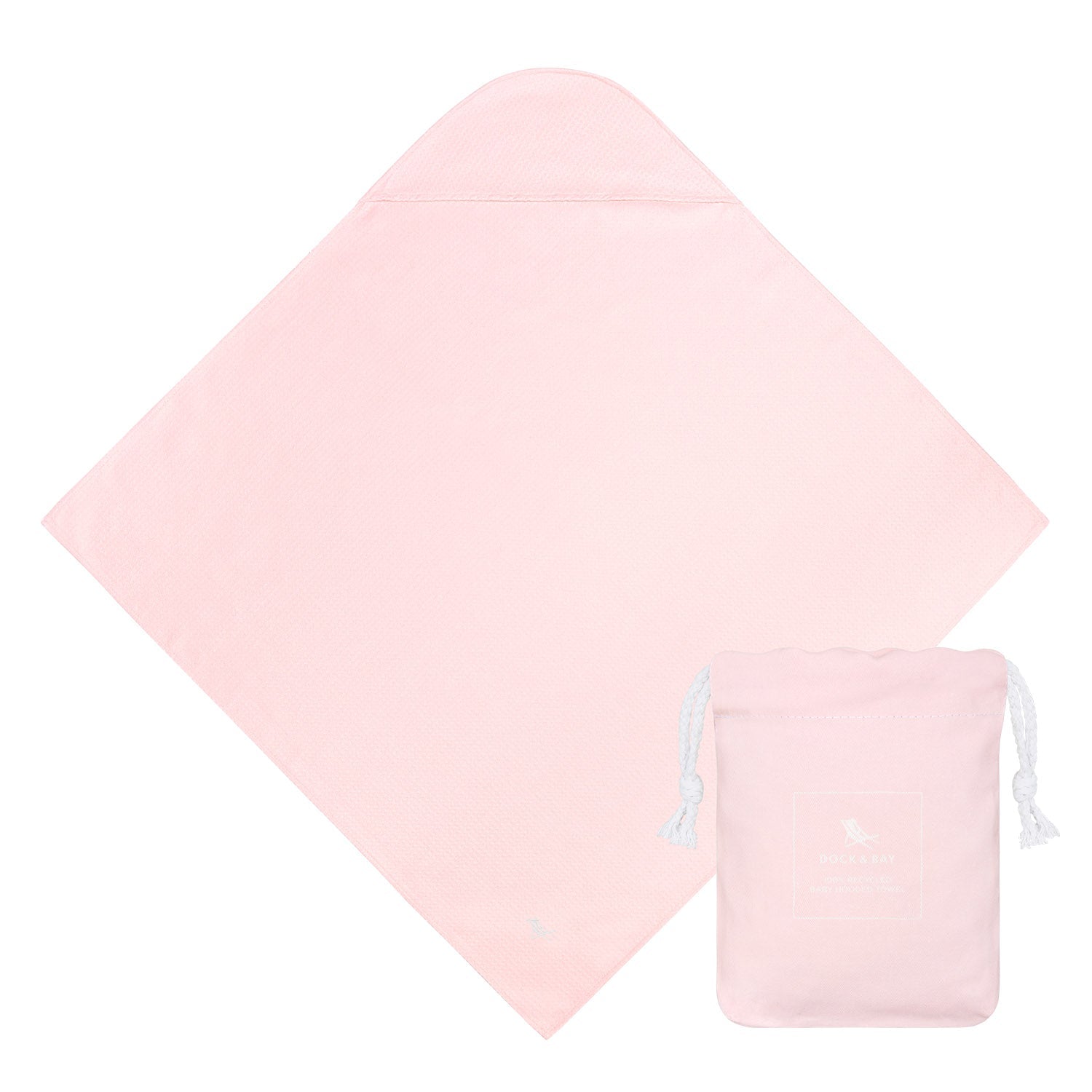 Baby Hooded Towel - Peekaboo Pink Gifts Dock & Bay   