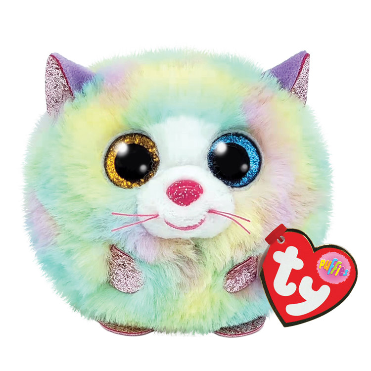 Heather Pastel Cat Typuf Plush Ty   