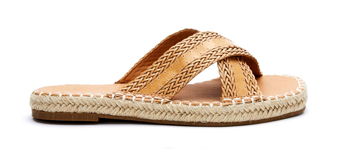 Hightide Slide Sandal - Tan Shoes Matisse   