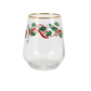 Holly Stemless Wine Glass Home Decor Vietri   