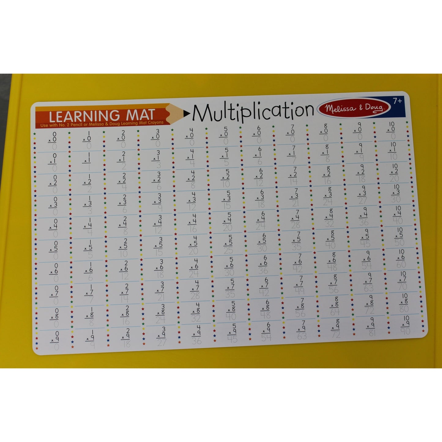 Multiplication Problems Write-A-Mat Toys Melissa & Doug   