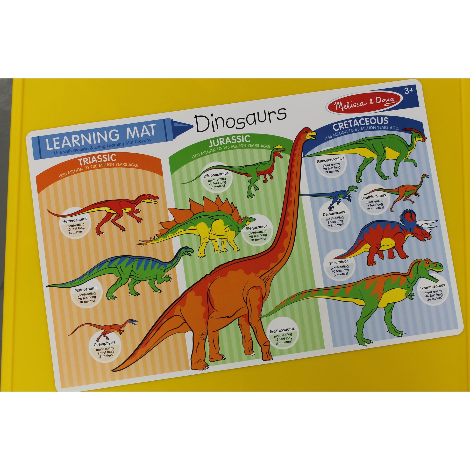 Dinosaurs Color-A-Mat Gifts Melissa & Doug   
