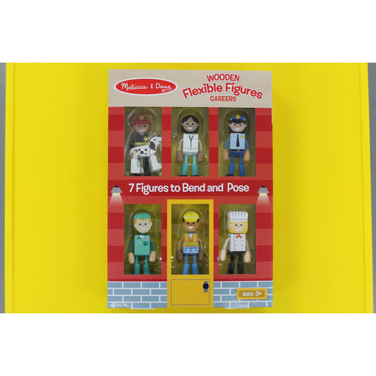 Wooden Flexible Figrues - Careers Toys Melissa & Doug   