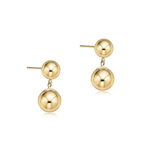 Clarity Stud - Gold Earrings enewton   