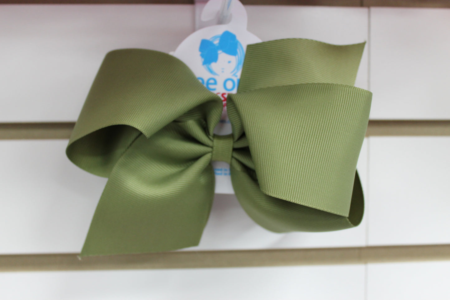 Mini King Grosgrain Bow Accessories Wee Ones Willow  