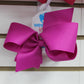 Mini King Grosgrain Bow Accessories Wee Ones Wild Berry  