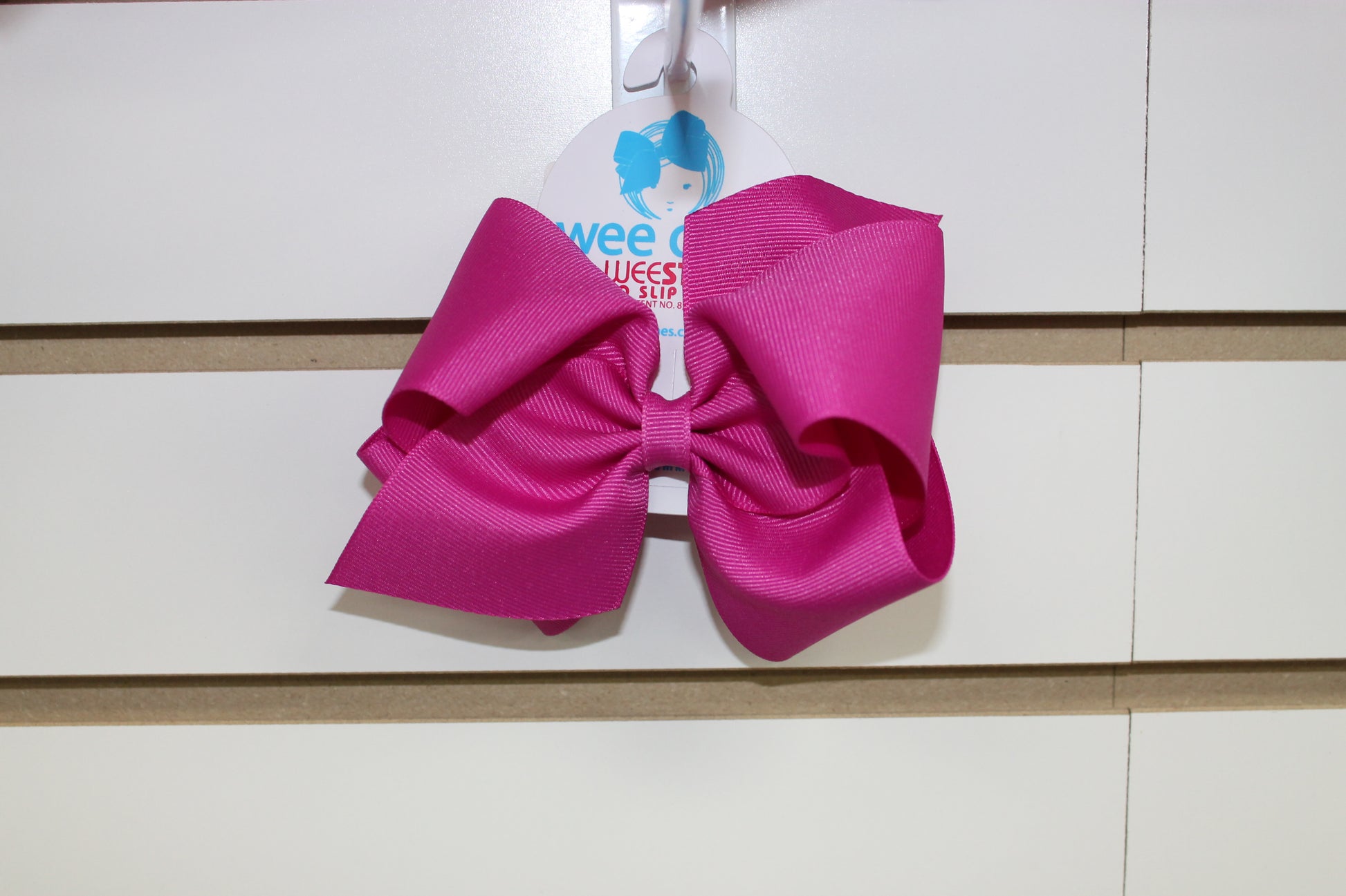 Small Grosgrain Bow Kids Hair Accessories Wee Ones Wild Berry  