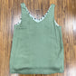 Reversible V-Neck Cami - Avocado Women's Clothing Tribal   
