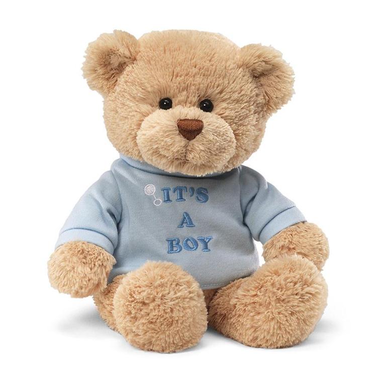 It's a Boy 12" Bear Plush Gund   