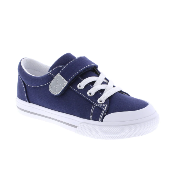 Jordan - Navy Boys Shoes Footmates   