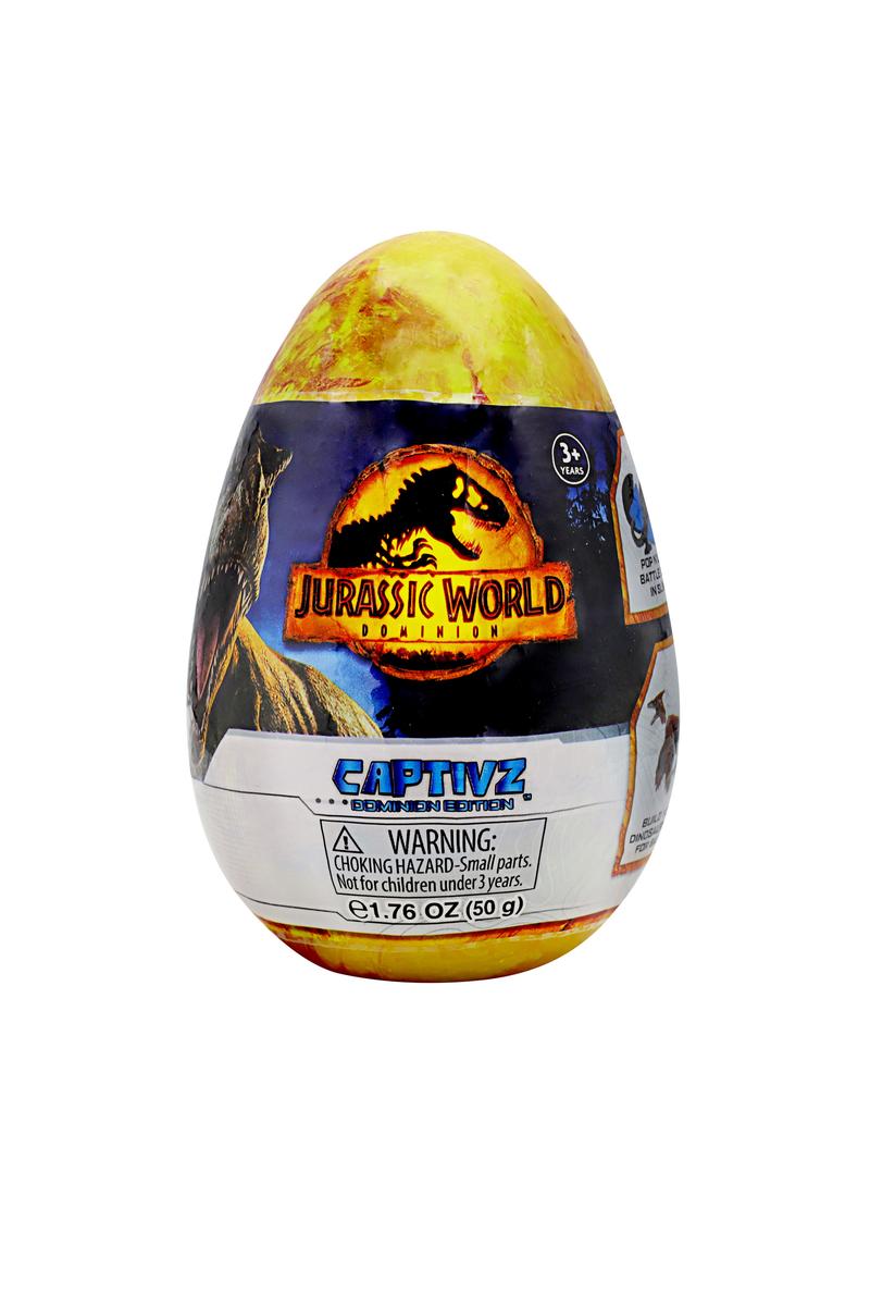 Jurassic World: Dominion Edition Slime Egg, Assorted Gifts License 2 Play   