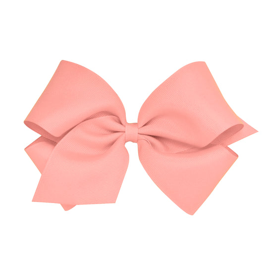 King Grosgrain Bow - Seashell Kids Hair Accessories Wee Ones   