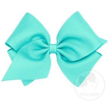 King Grosgrain Bow - Tropic Kids Hair Accessories Wee Ones   