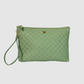 Litt Makeup Case - Sage Quilted Cases PurseN   