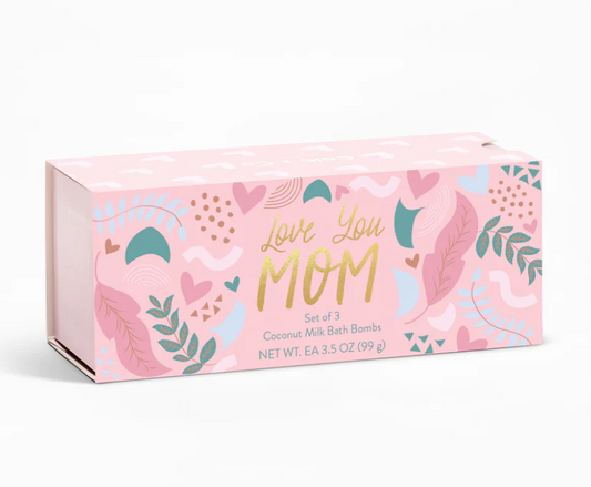 Love Mom Bath Bomb Set Self-Care Cait and Co.   