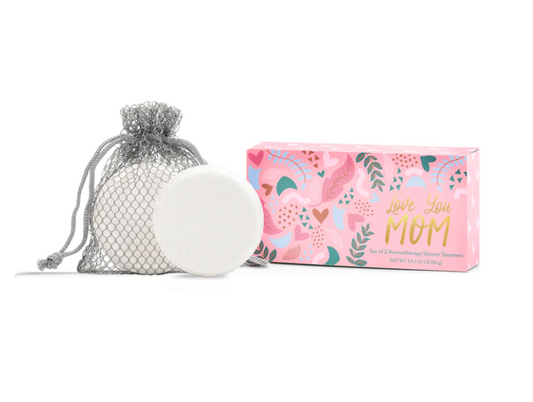 Love Mom Shower Steamer Gift Set Self-Care Cait and Co.   