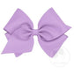 Mini King Grosgrain Bow Accessories Wee Ones Light Orchid  