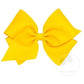 Mini King Grosgrain Bow Accessories Wee Ones Yellow  