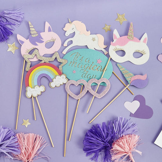 Magical Unicorn Photo Prop Toys Cupcakes & Cartwheels   