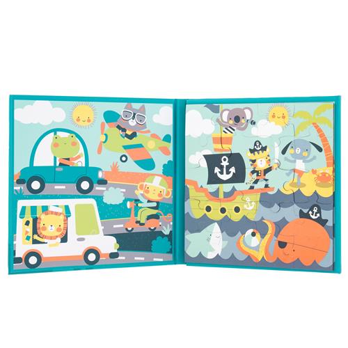 4 in 1 Magnetic Puzzle Book Boy Toys Stephen Joseph   