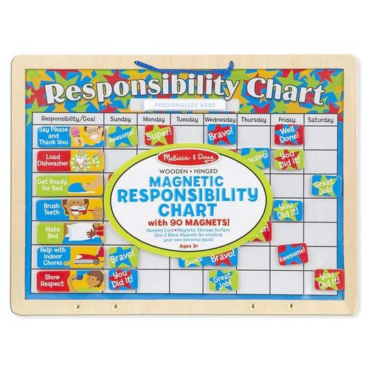 Magnetic Responsibility Chart Toys Melissa & Doug   