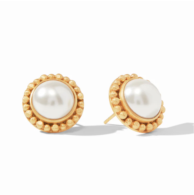 Marbella Pearl Earring Earrings Julie Vos   