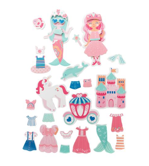 Dress Up Bath Toy - Girl/Mermaid Gifts Stephen Joseph   