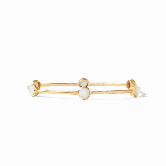 Milano Bangle - Mother of Pearl - Medium Bracelets Julie Vos
