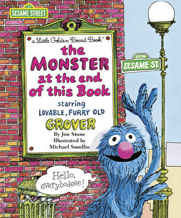 Little Golden Book - Monster at the End of This Book Books Penguin Random House   