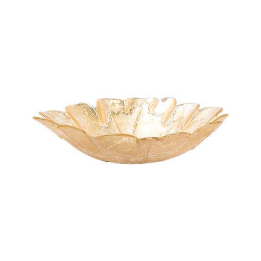 Moon Glass Leaf Medium Bowl Kitchen + Entertaining Vietri   