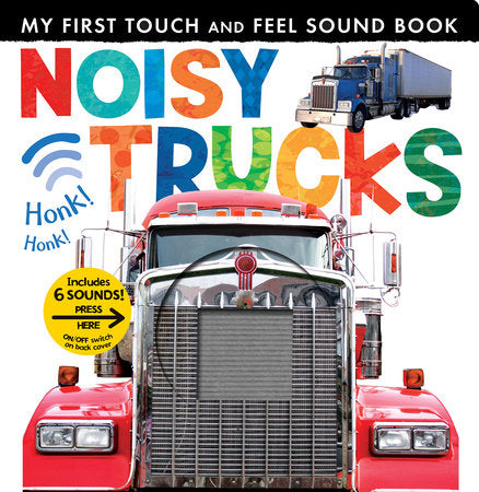 Noisy Trucks Sound & Texture Book Books Penguin Random House   