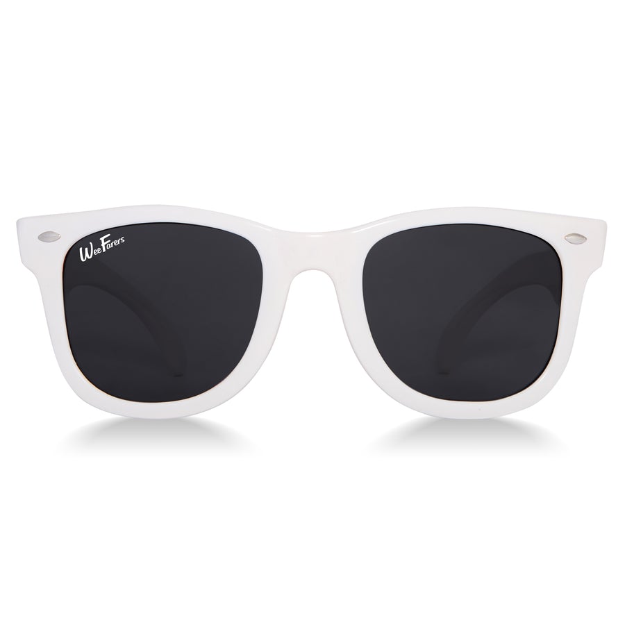 Original WeeFarers Sunglasses - White Accessories WeeFarers   