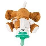Paci Plushies Buddies Baby Accessories Nookums Barkley Bull Dog  