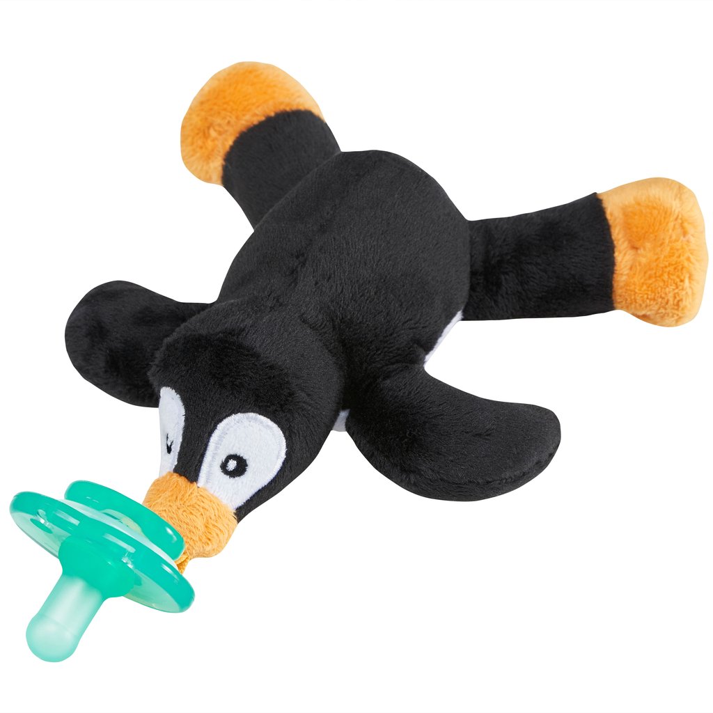 Paci Plushies Buddies Baby Accessories Nookums Puck Penguin  