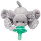 Paci Plushies Buddies Baby Accessories Nookums Ella Elephant  