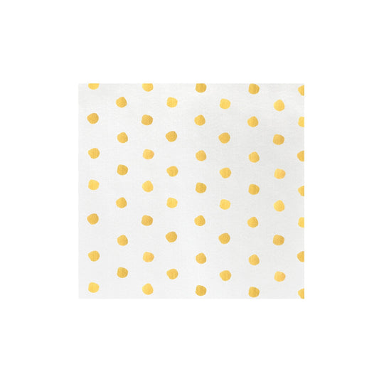 Papersoft Napkins Dot Yellow Dinner Napkins - Set of 20 Kitchen + Entertaining Vietri   