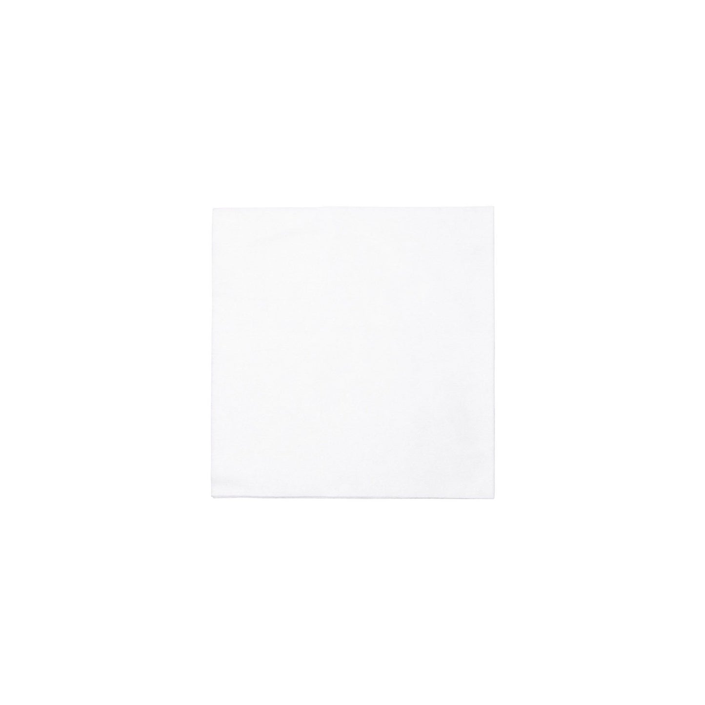 Papersoft Napkins Bianco Solid Cocktail Napkins (Pack of 20) Home Decor Vietri   