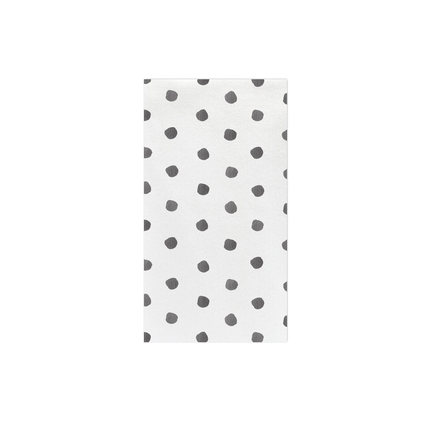 Papersoft Napkins Dot Grey Guest Towels (Pack of 20) Home Decor Vietri   