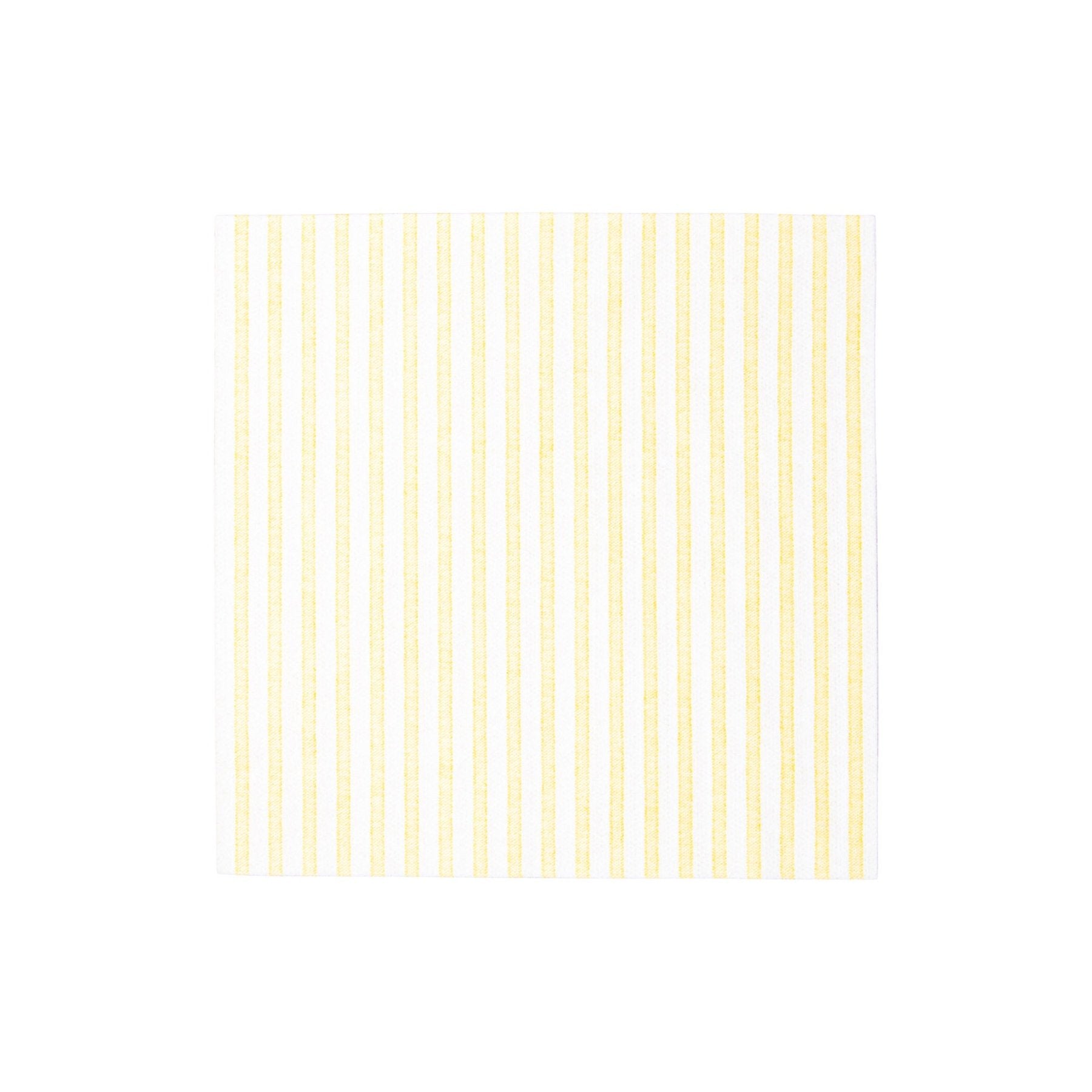 Papersoft Napkins Capri Yellow Dinner Napkins (Pack of 20) Home Decor Vietri   