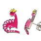 Rainbow Fantasy Stud Earrings Accessories Pink Poppy   