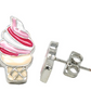 Rainbow Fantasy Stud Earrings Accessories Pink Poppy   