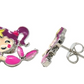 Rainbow Fantasy Stud Earrings Accessories Pink Poppy Pink Mermaid  