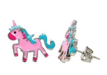 Rainbow Fantasy Stud Earrings Accessories Pink Poppy Pink Ice Cream  