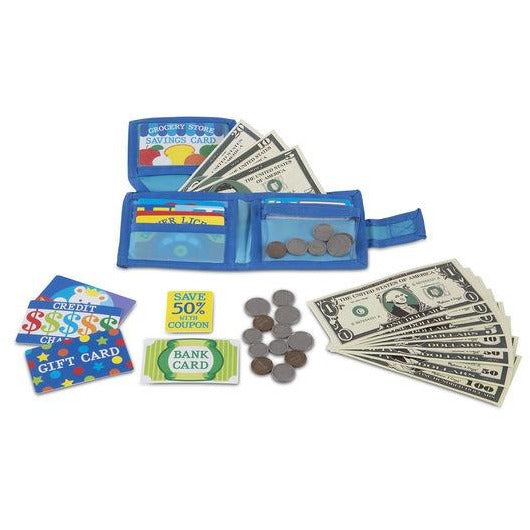 Pretend to Spend Wallet Toys Melissa & Doug   