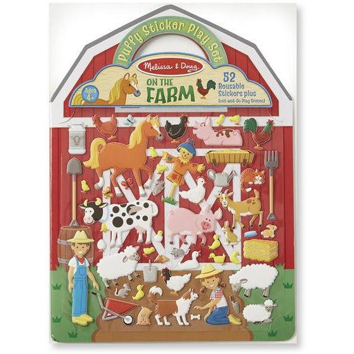 Puffy Sticker - Farm Toys Melissa & Doug   