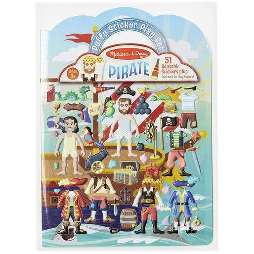 Puffy Sticker Play Set - Pirate Toys Melissa & Doug   