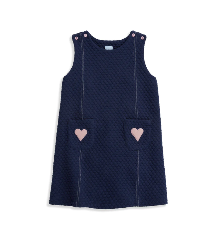 Quilted Heartly Shift Girls Play Dresses Bella Bliss   